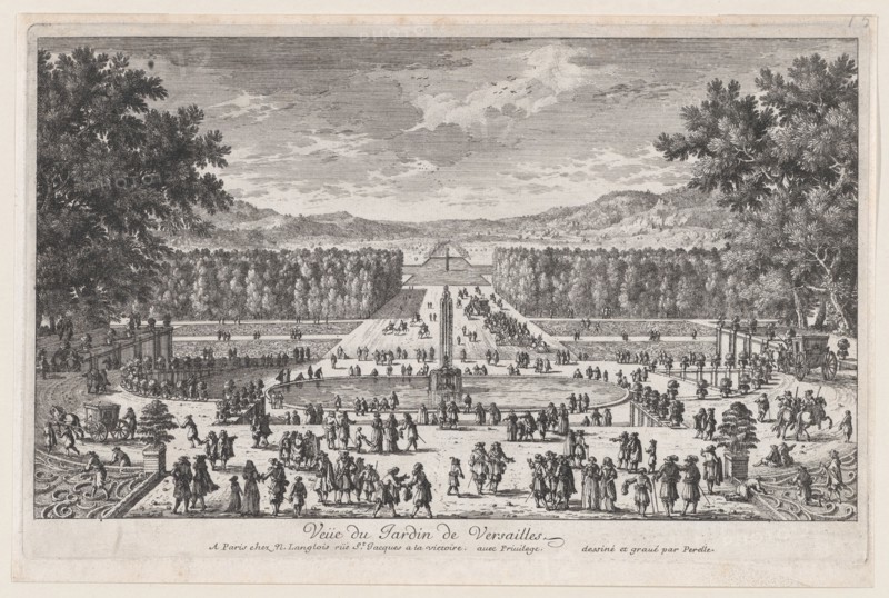 The Garden of Versailles, 1660-95., 1660-95. Creator: Adam Perelle.