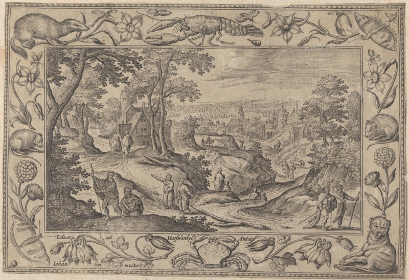 The Sending Out of the Apostles, ca. 1584. Creator: Adriaen Collaert.
