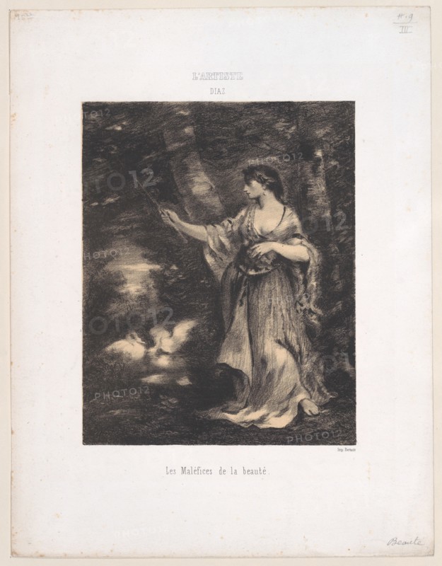 Les Maléfices de la Beauté, 1830-76., 1830-76. Creator: Narcisse Virgile Diaz de la Pena.