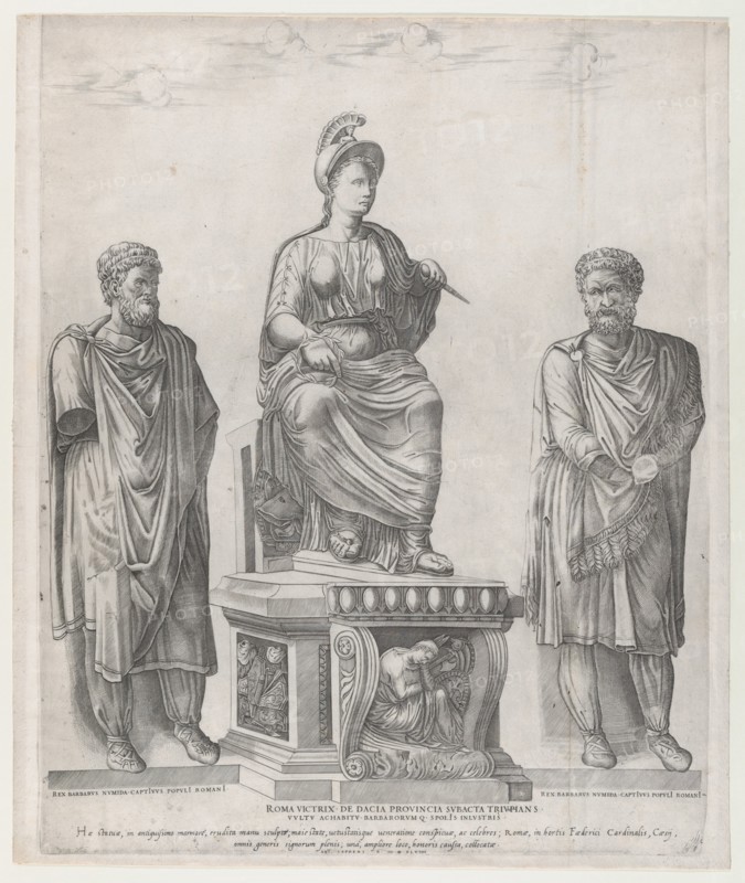 Speculum Romanae Magnificentiae: Roma Victrix, 1549., 1549. Creator: Nicolas Beatrizet.
