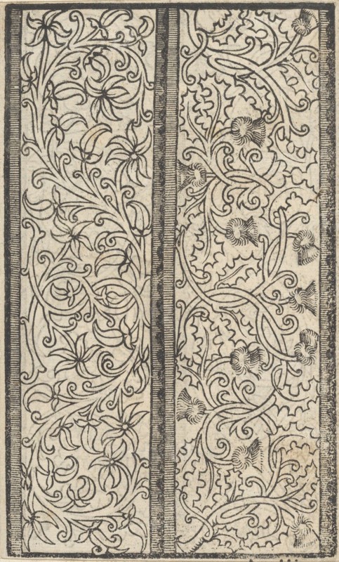 Esemplario di lavori, page 3 (verso), August 1529., August 1529. Creator: Nicolò Zoppino.