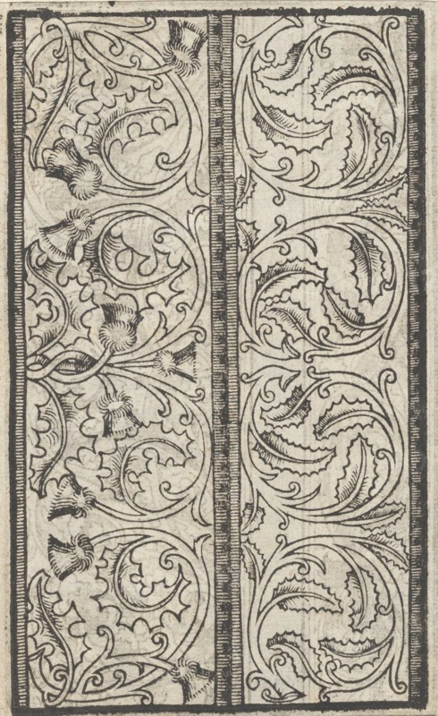 Esemplario di lavori, page 4 (recto), August 1529., August 1529. Creator: Nicolò Zoppino.