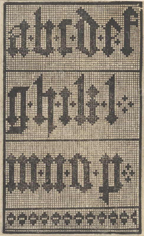 Esemplario di lavori, page 17 (recto), August 1529., August 1529. Creator: Nicolò Zoppino.