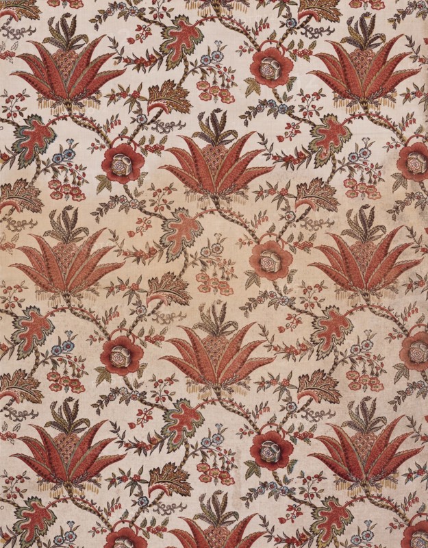 Floral print, 1785., 1785. Creator: Oberkampf Manufactory.
