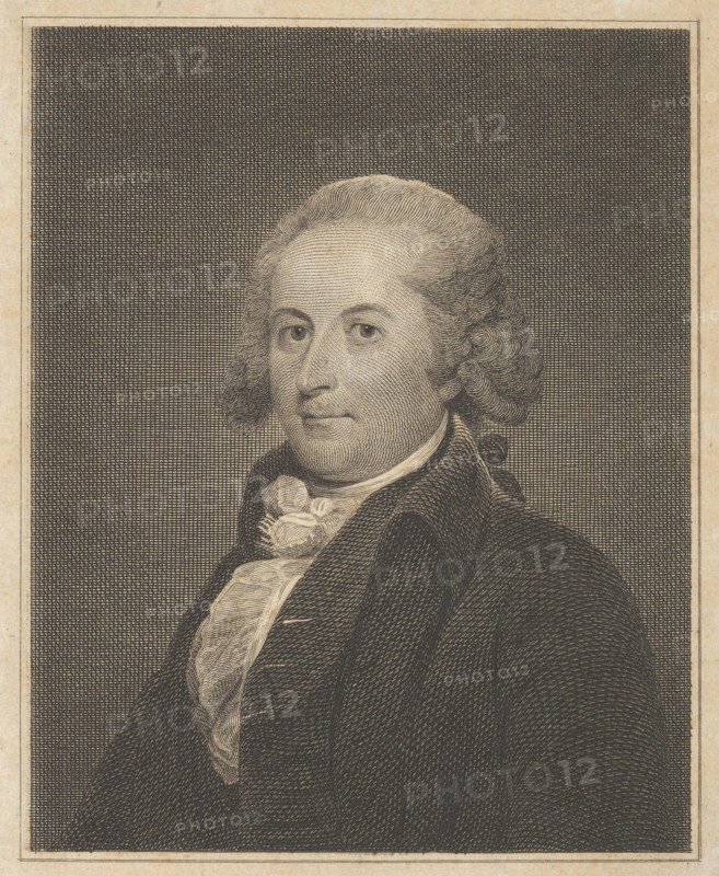 The Poet John Trumbull (1750-1831), 1820., 1820. Creator: Peter Maverick.