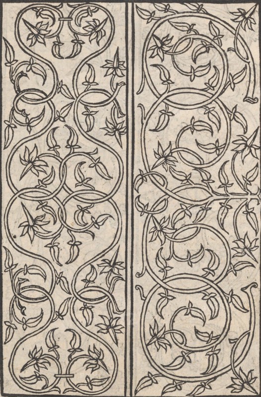 Page from Ein new kunstlich Modelbuch...(Page 16v), 1544., 1544. Creator: Peter Quentel.