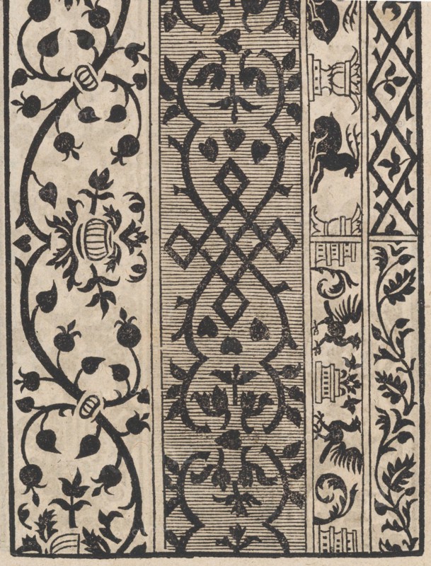 Page from Ein new kunstlich Modelbuch...(Page 19v), 1544., 1544. Creator: Peter Quentel.