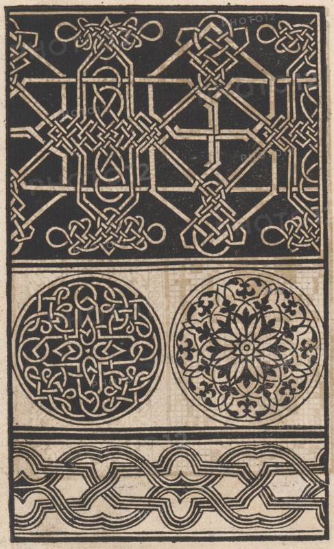 Page from Ein new kunstlich Modelbuch...(Page 50v), 1544., 1544. Creator: Peter Quentel.