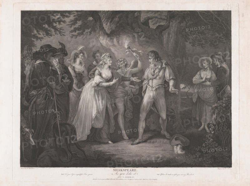As You Like It, Act 5, Scene 4 (Shakespeare), September 29, 1792., September 29, 1792. Creator: Peter Simon.