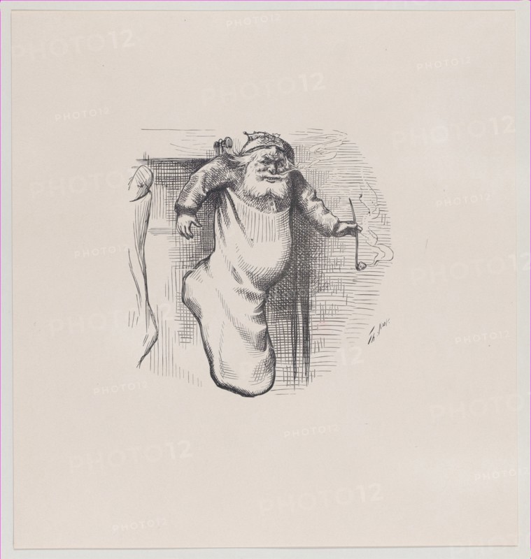A Stocking Full, January 4, 1879., January 4, 1879. Creator: Thomas Nast.