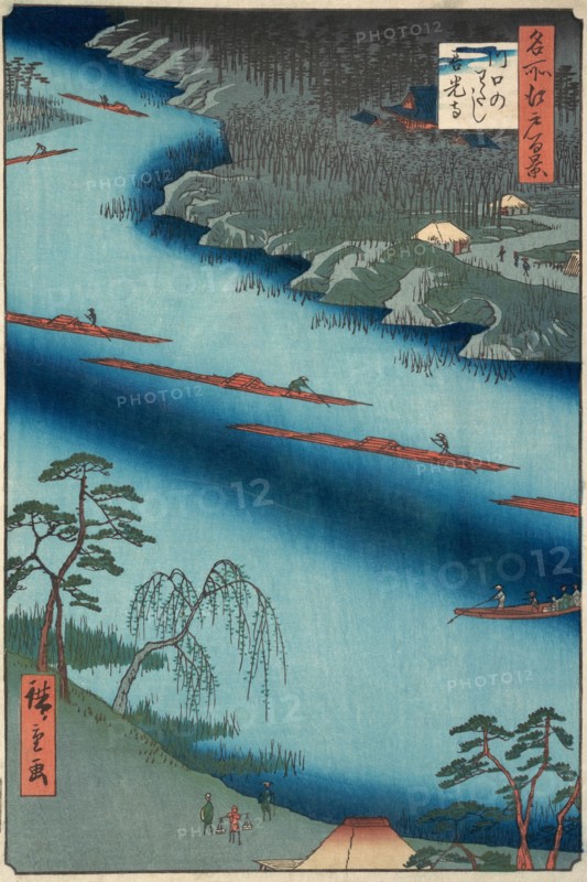 Kawaguchi, 1857., 1857. Creator: Ando Hiroshige.