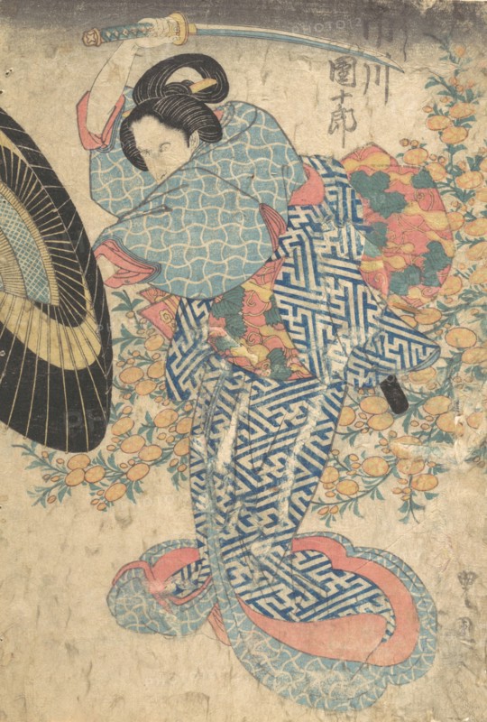 Print, 19th century., 19th century. Creator: Utagawa Kunisada.