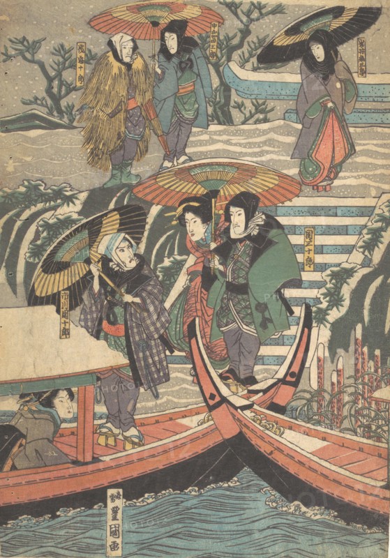 Print, 19th century., 19th century. Creator: Utagawa Kunisada.