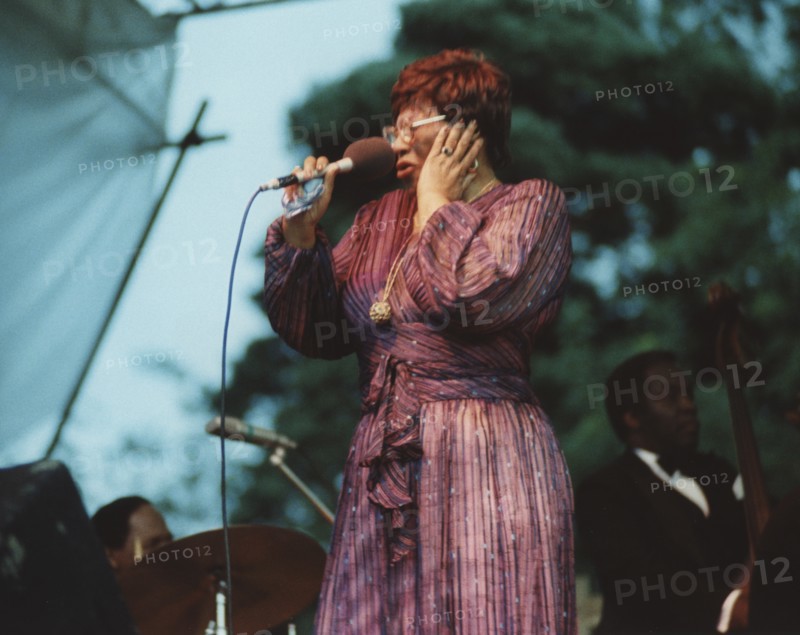 Ella Fitzgerald, Capital Radio Jazz Festival, Knebworth, Herts, 1981.