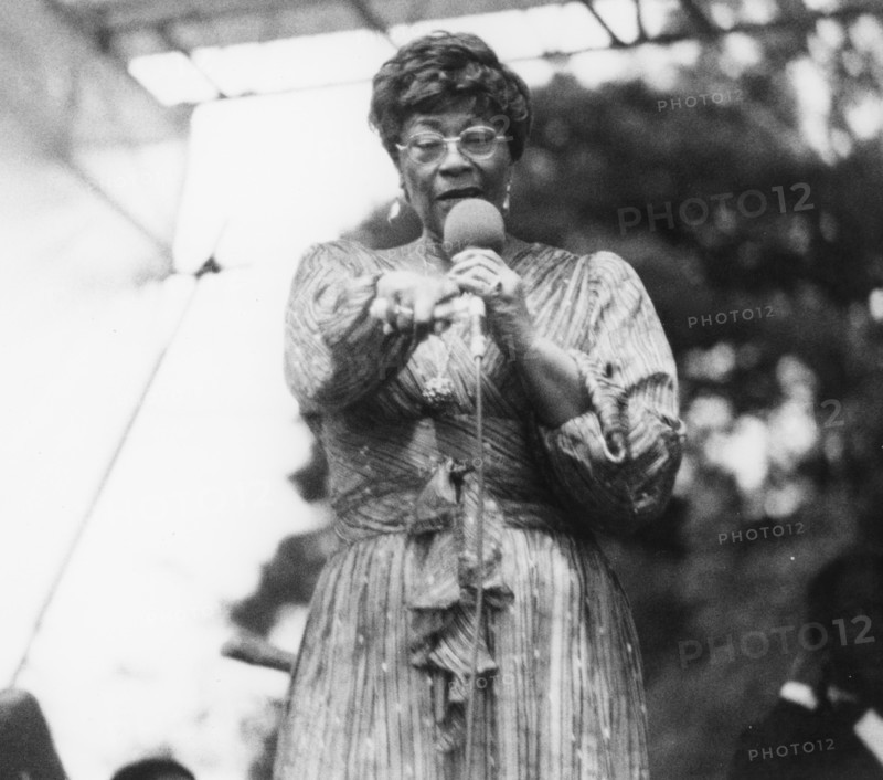 Ella Fitzgerald, Capital Radio Jazz Festival, Knebworth, Herts, 1981.