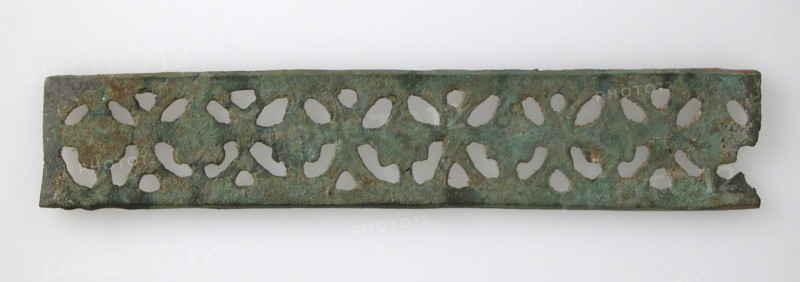 Panel from a Choros (lighting frame), Byzantine, 12th-14th century.