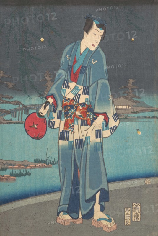 Modern Genji - Firefly Viewing (Imayo genji shiken hotaru asobi), 1861.