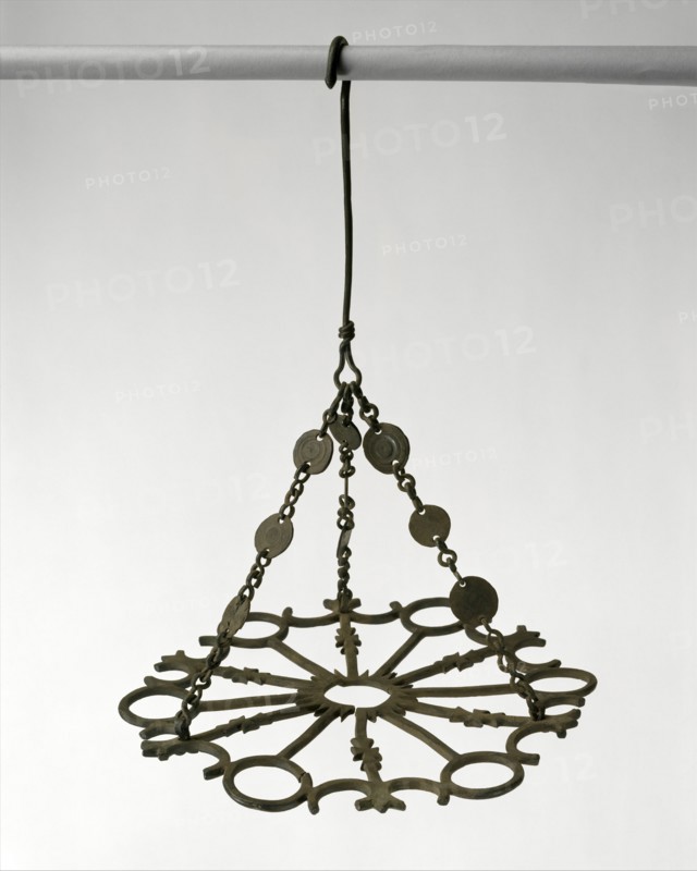 Polycandelon with Crosses, Byzantine, 500-700.