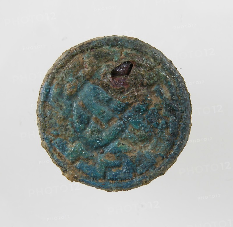 Stud, Frankish, first half of the 7th century.