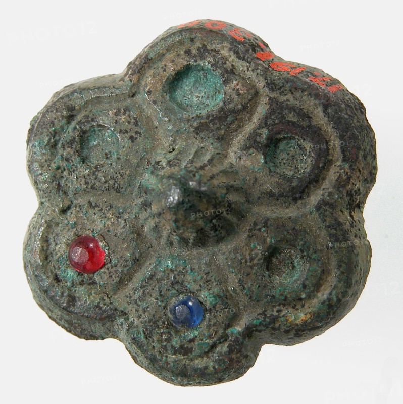 Rosette Brooch, Frankish, 500-700.