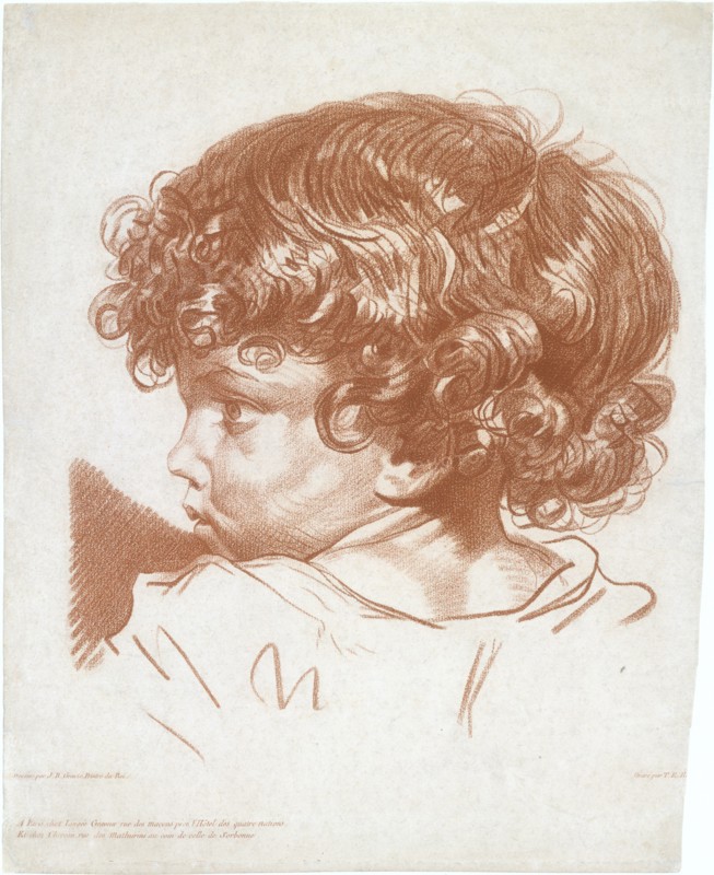 Study, Head of a Boy, ca. 1777.