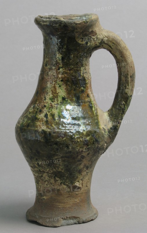 Jug, British, late 13th-early 14th century.