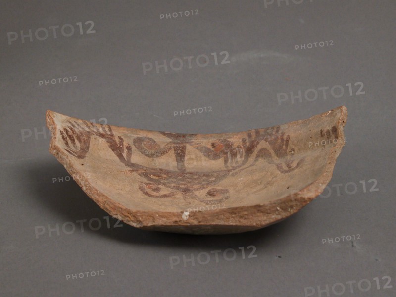 Bowl Fragment, Coptic, 4th-7th century.