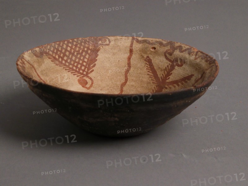 Bowl with Floral Motifs, Coptic, 4th-7th century.