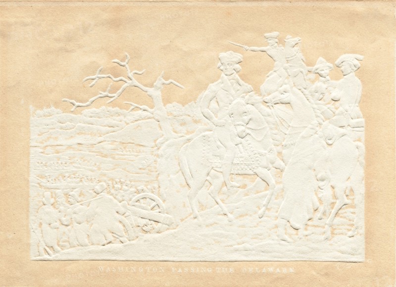 Washington Crossing the Delaware, 18th-19th century.