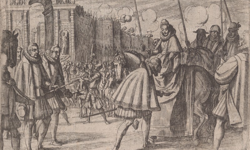 Triumphal Entry of Margaret of Austria into Milan, from The Life of Margaret of Austria, plate 10, 1612.