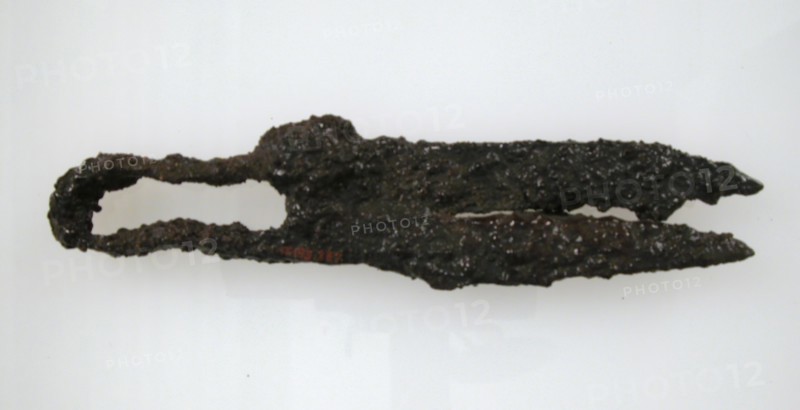 Scissors, Frankish, 7th century.