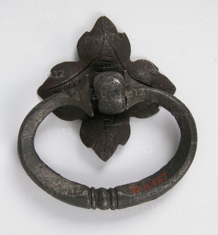 Door handle, German, early 16th century.