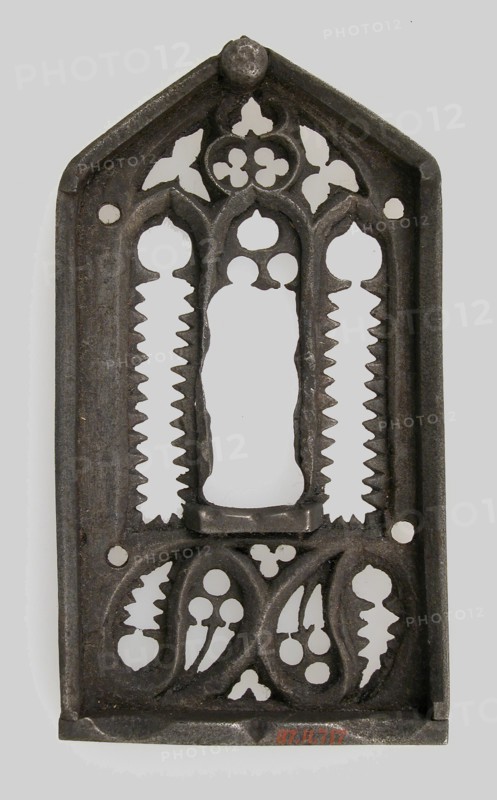 Escutcheon Plate of Lock, German, 15th century.