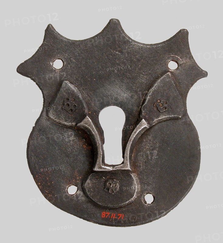 Escutcheon Plate, German, 16th century.