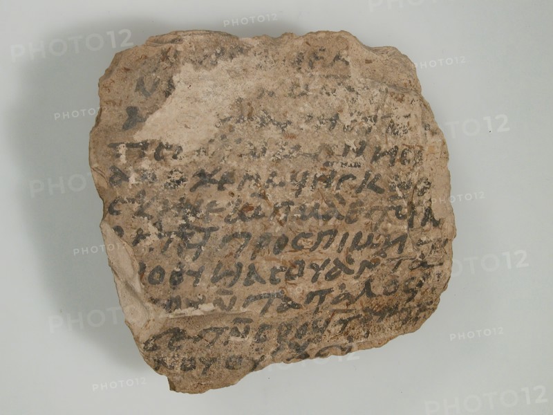 Ostrakon with a Letter, Coptic, 580-640.