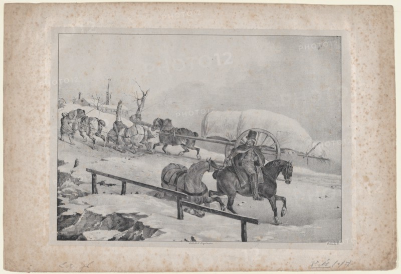 Roulier Montant un Cote, 1823.