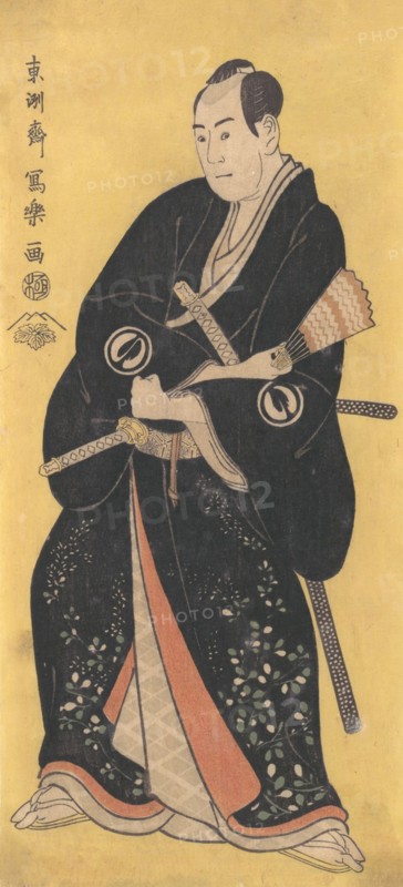 Sawamura Sojuro III as Nagoya Sanza, 1794-95.