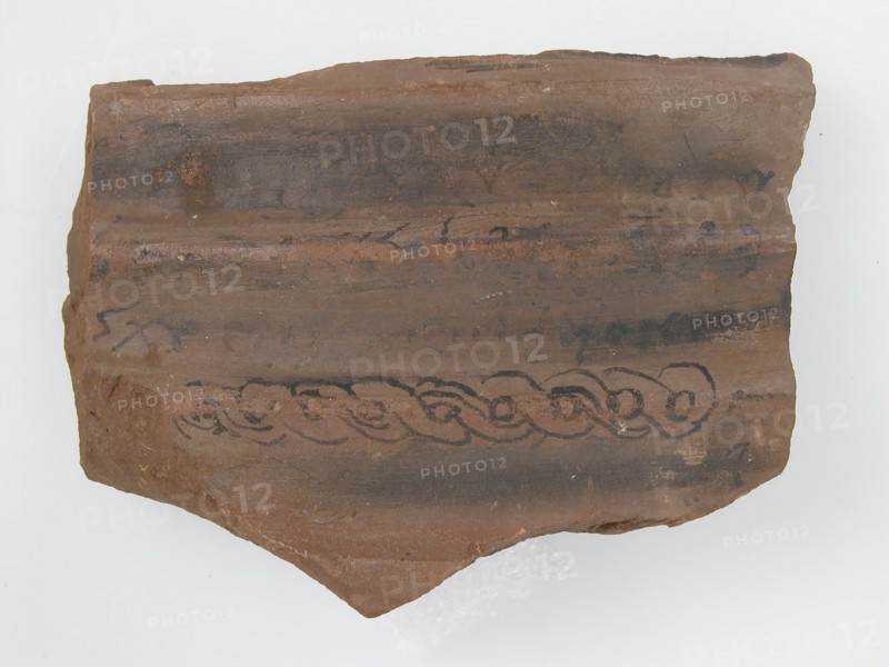 Ostrakon, Coptic, 7th century.