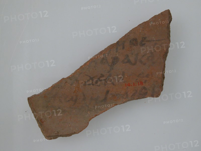 Ostrakon, Coptic, 600.
