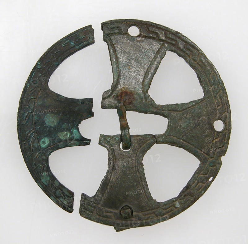Central Mount of Purse, Frankish, 7th century (?).