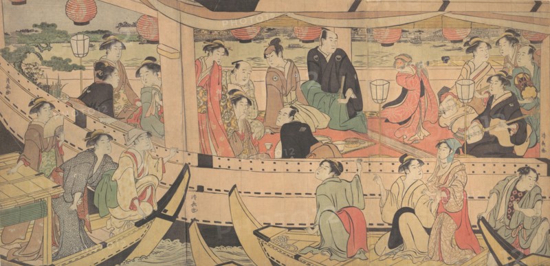 Sumida River Holiday, 1788-90.