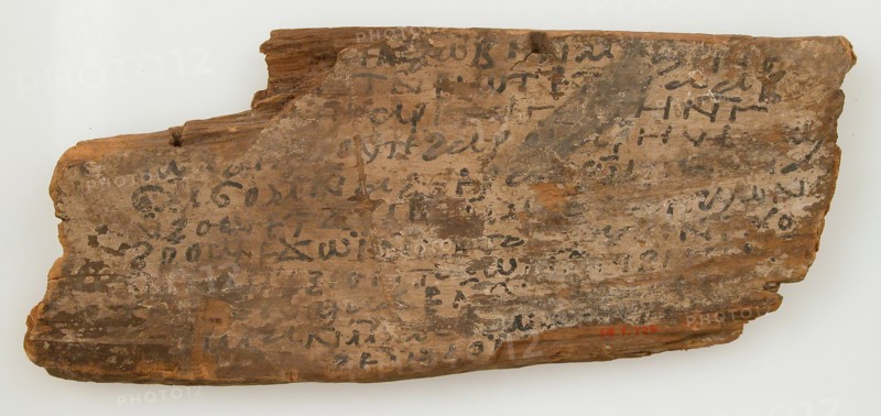 Ostrakon, Coptic, 600.