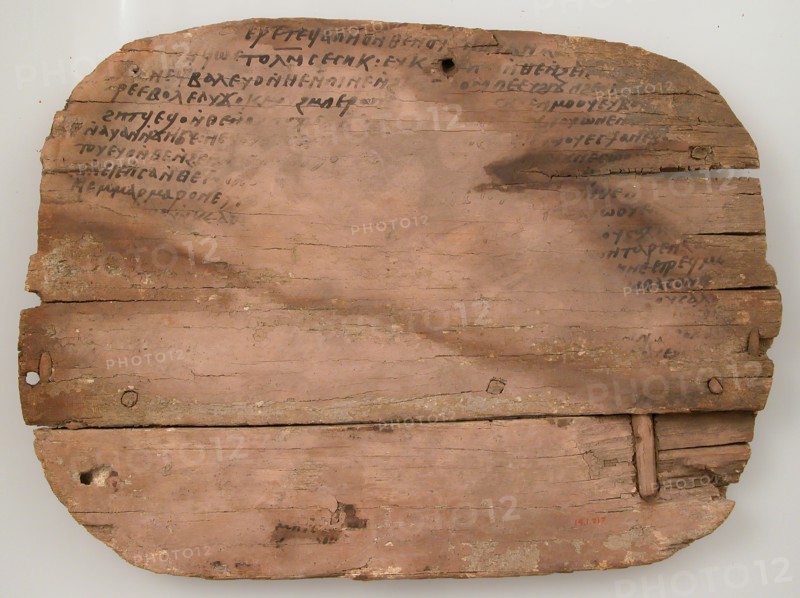 Ostrakon with Text from Song of Songs, Coptic, 580-640.