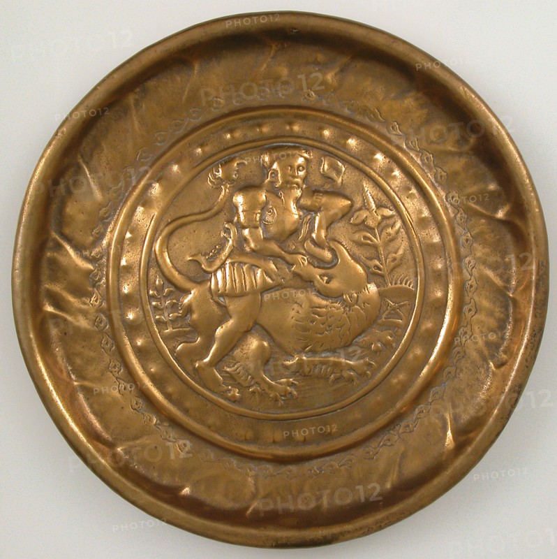 Dish, German, early 16th century.