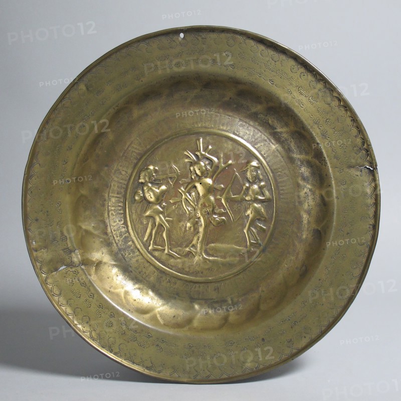 Dish, German, early 16th century.