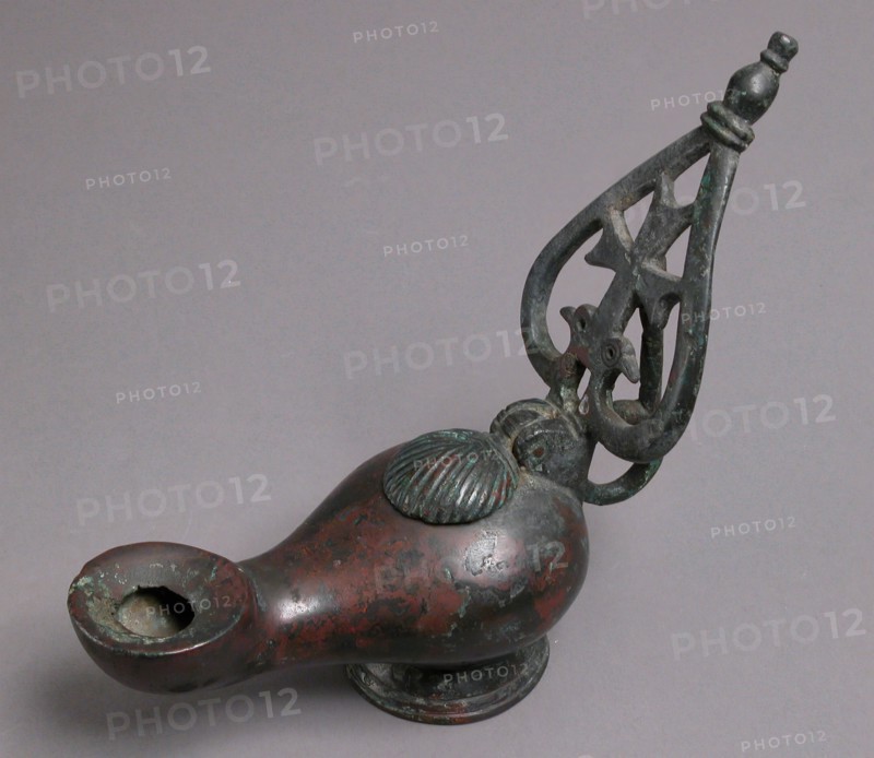 Lamp, Byzantine, 6th century.