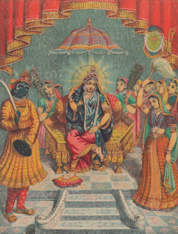 Sri Sri Rai Raja, ca. 1885-95.