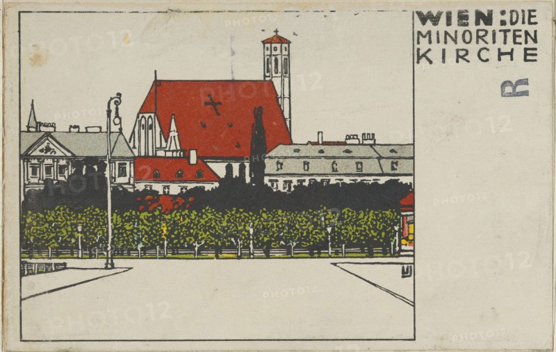 Vienna: Minorite Church (Wien: Die Minoriten Kirche), 1908.
