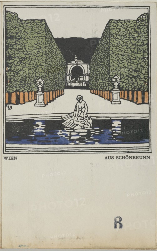 Vienna: From Schönbrunn, 1908.