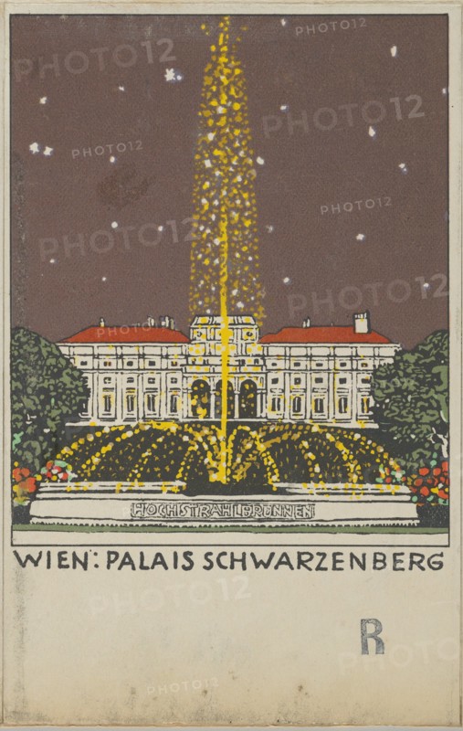 Vienna: Palais Schwarzenberg, 1908.
